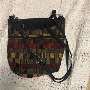 Danny K. Chic Patchwork Vintage Crossbody Bag. 🌸Host Pick 🌸